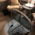 Circular Wine Cellar Glass Hatch